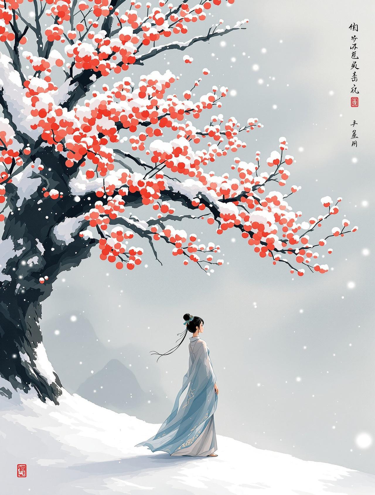 漫画下拉式精选 - 寒梅傲雪 - 梅花香自苦寒来,一段关于坚守的温暖故事 漫画下拉式推荐 - 寒梅傲雪